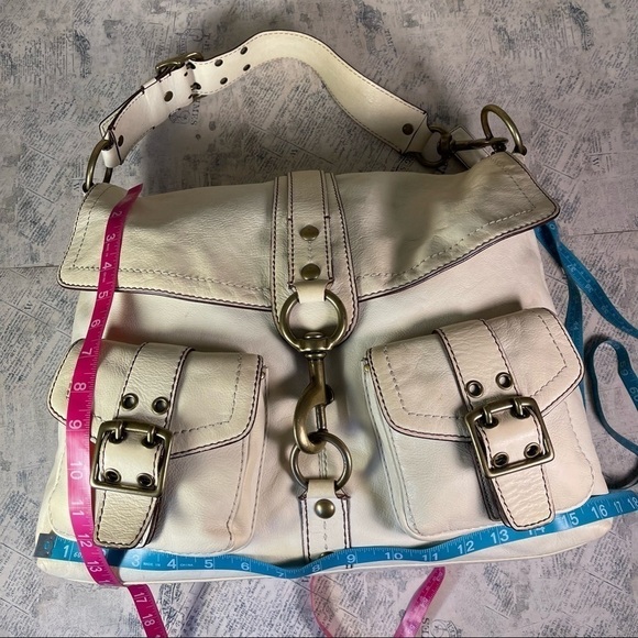 Coach Ivory Cream Brooklyn Large Leather Limited Legacy - Picture 13 of 15